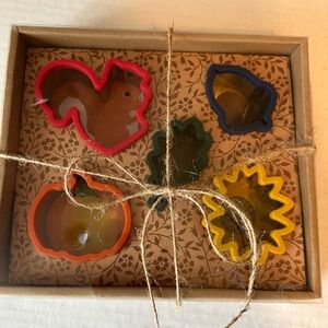 Five piece Fall Cookie Cutter set